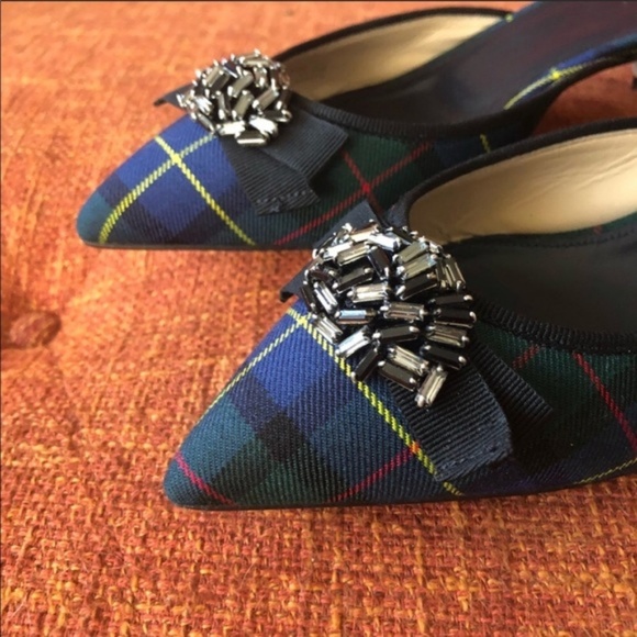 J.Crew tartan kitten heels - Picture 5 of 8